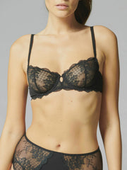 Simone Perele | Reve Half Cup Bra | Black