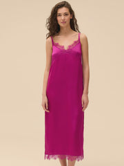 Simone Perele | Satin Secrets Long Nightdress | Azalea