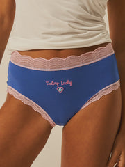 Stripe & Stare | High Rise Knicker | Feeling Lucky Evil Eye