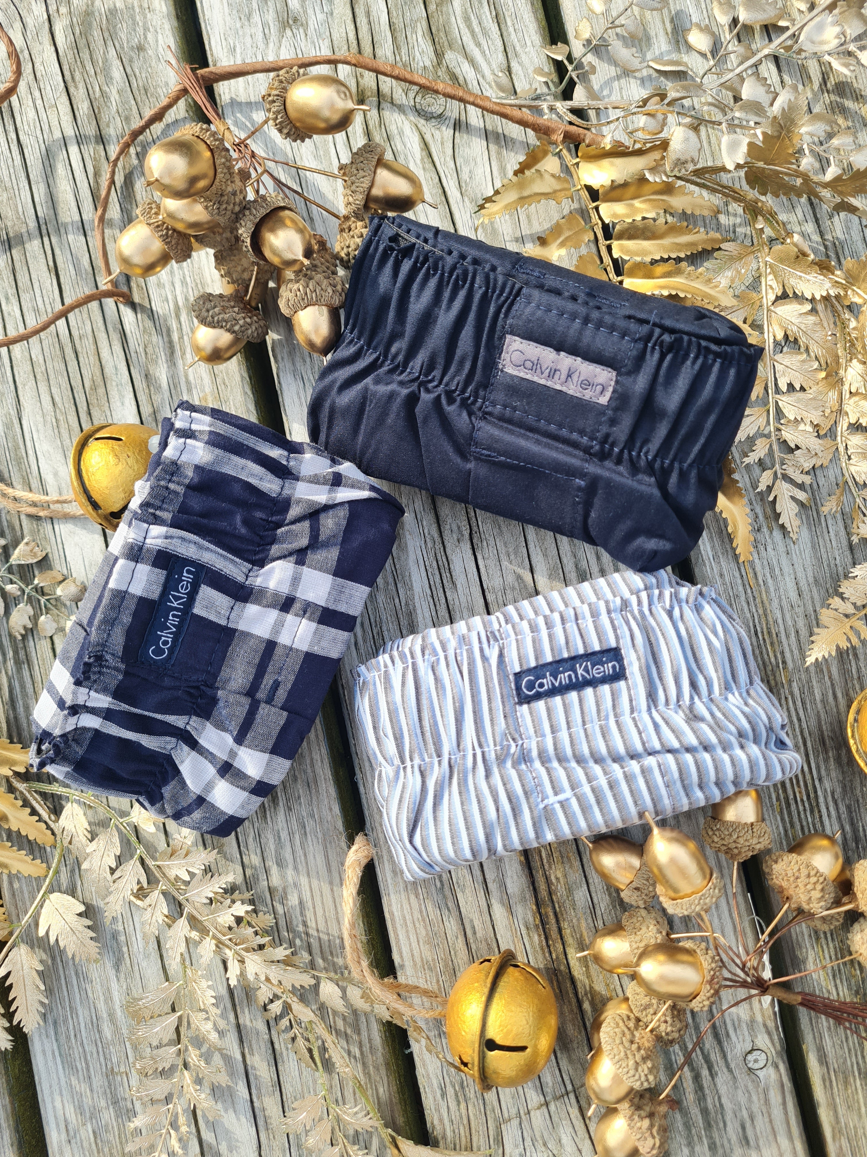 Calvin Klein | 3 Pack Boxers | Plaid/Stripe