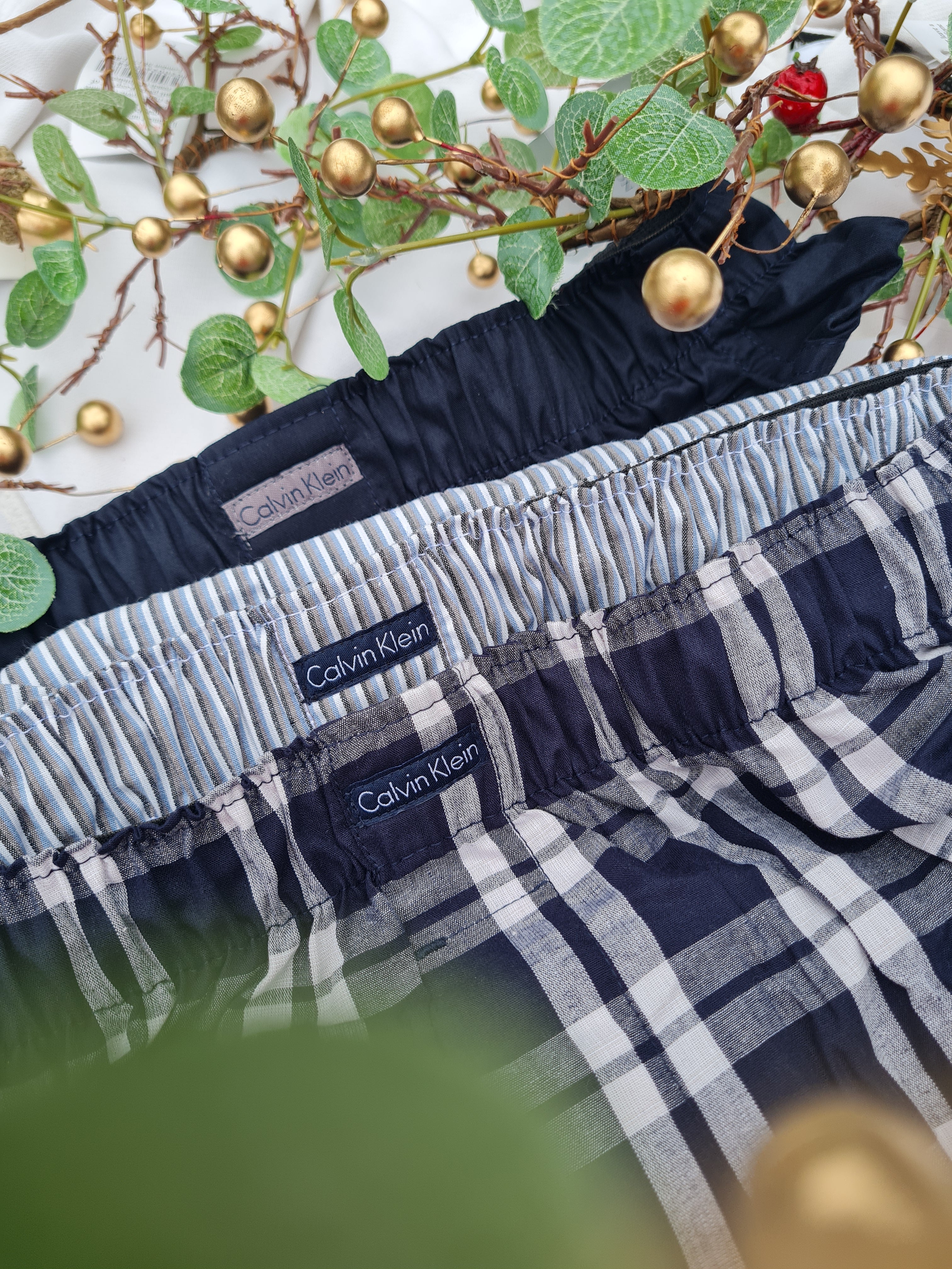 Calvin Klein | 3 Pack Boxers | Plaid/Stripe