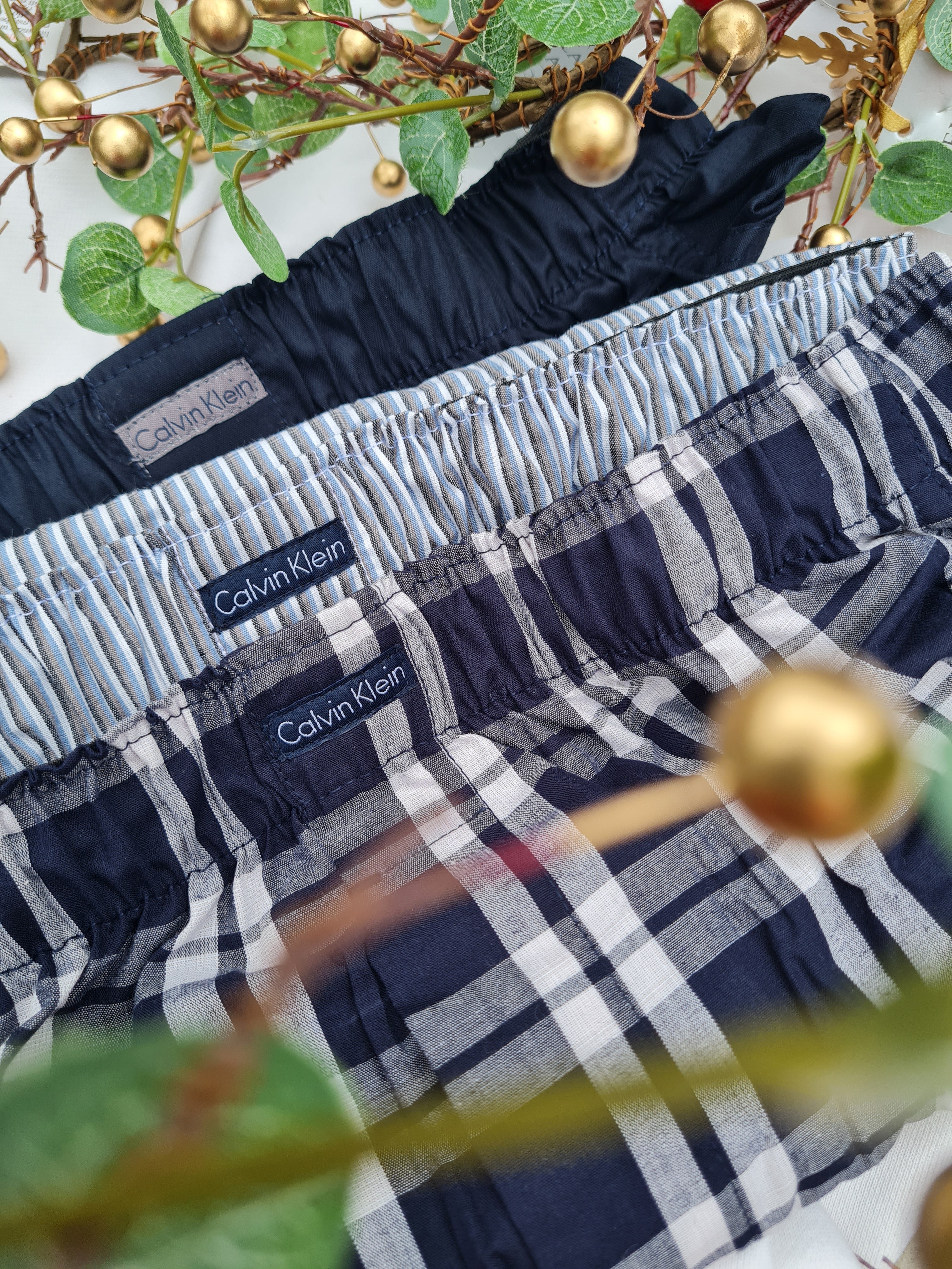 Calvin Klein | 3 Pack Boxers | Plaid/Stripe