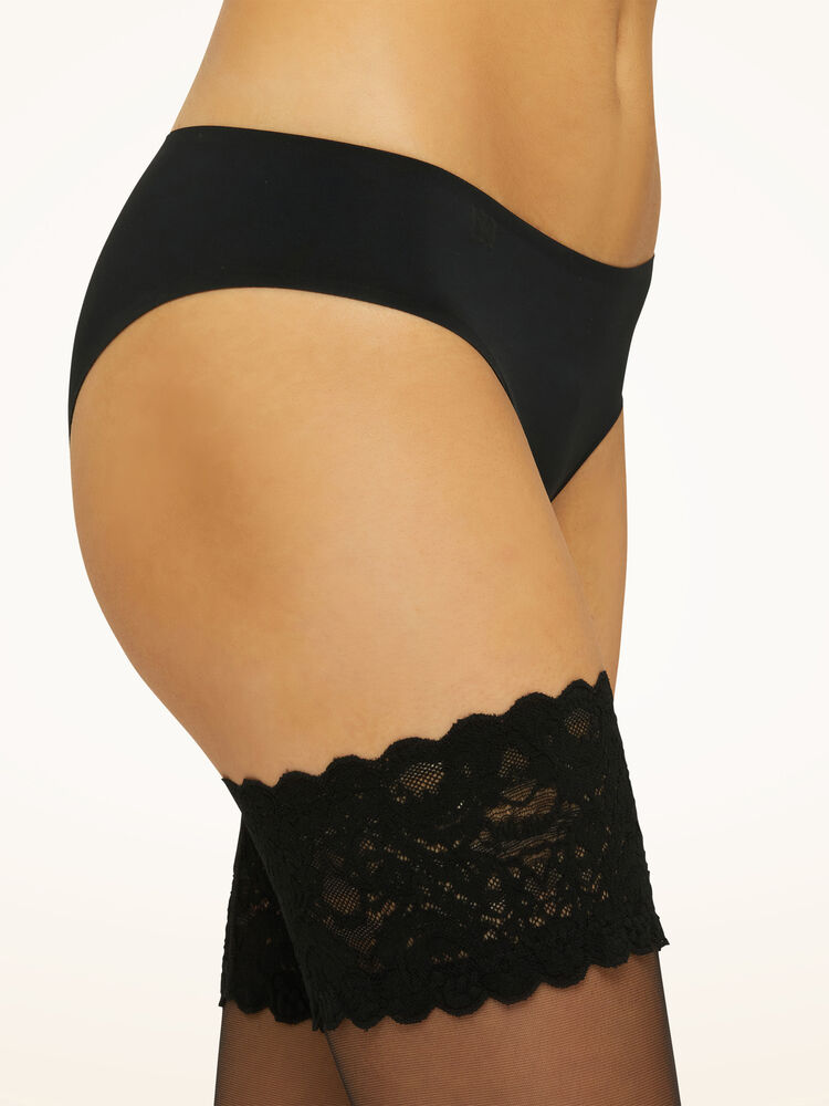 Wolford | Satin Touch 20 Stay-Up | Black