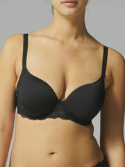 Simone Perele | Reve Spacer Plunge Bra | Black
