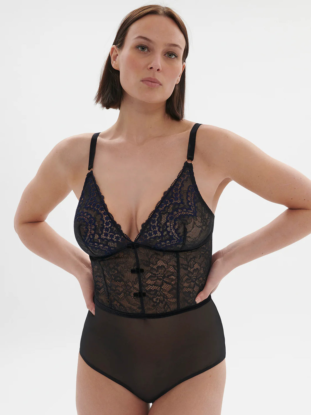 Simone Perele | Scenario Bodysuit | Black