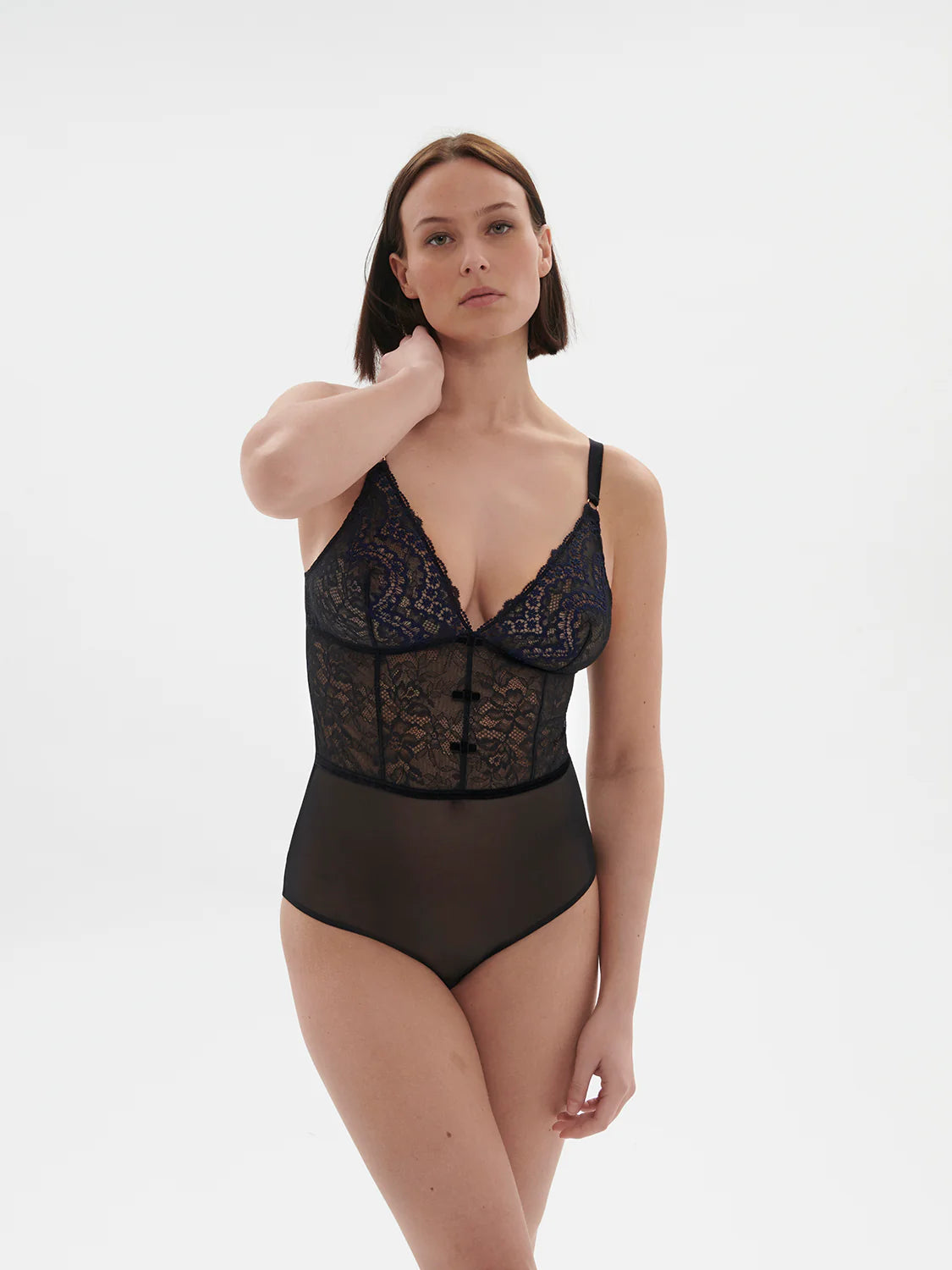 Simone Perele | Scenario Bodysuit | Black