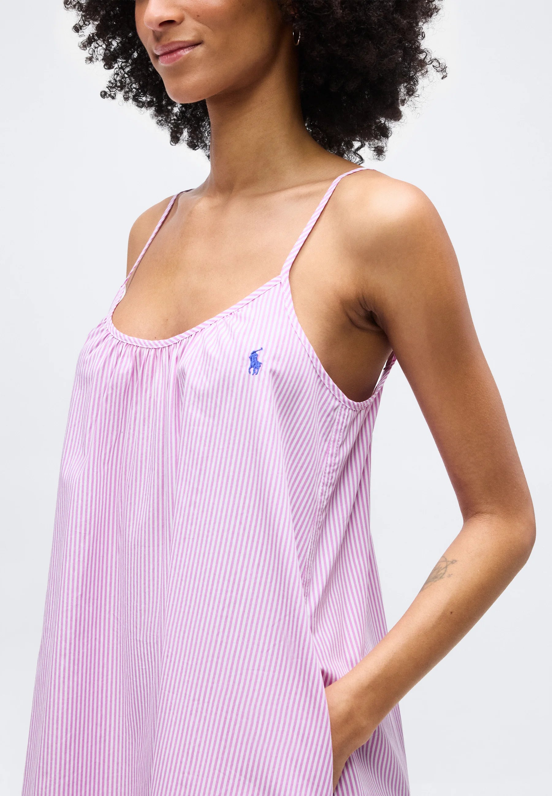 Ralph Lauren | Poplin Sleep Dress | Violet Meadow