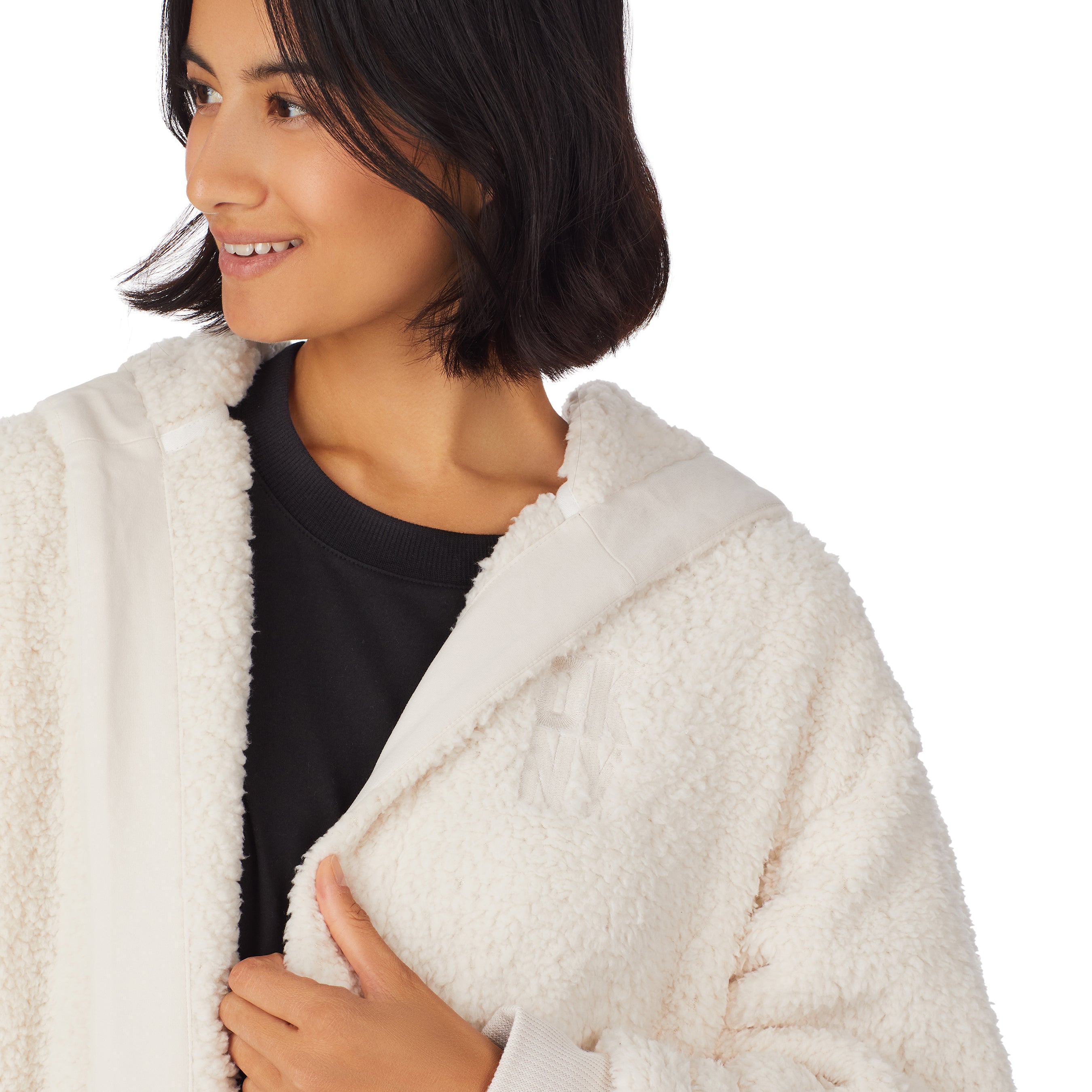 DKNY | Hooded Lounge Layer