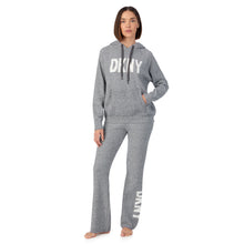 Load image into Gallery viewer, DKNY | Boucle Hooded Top and Pant Set | Grey
