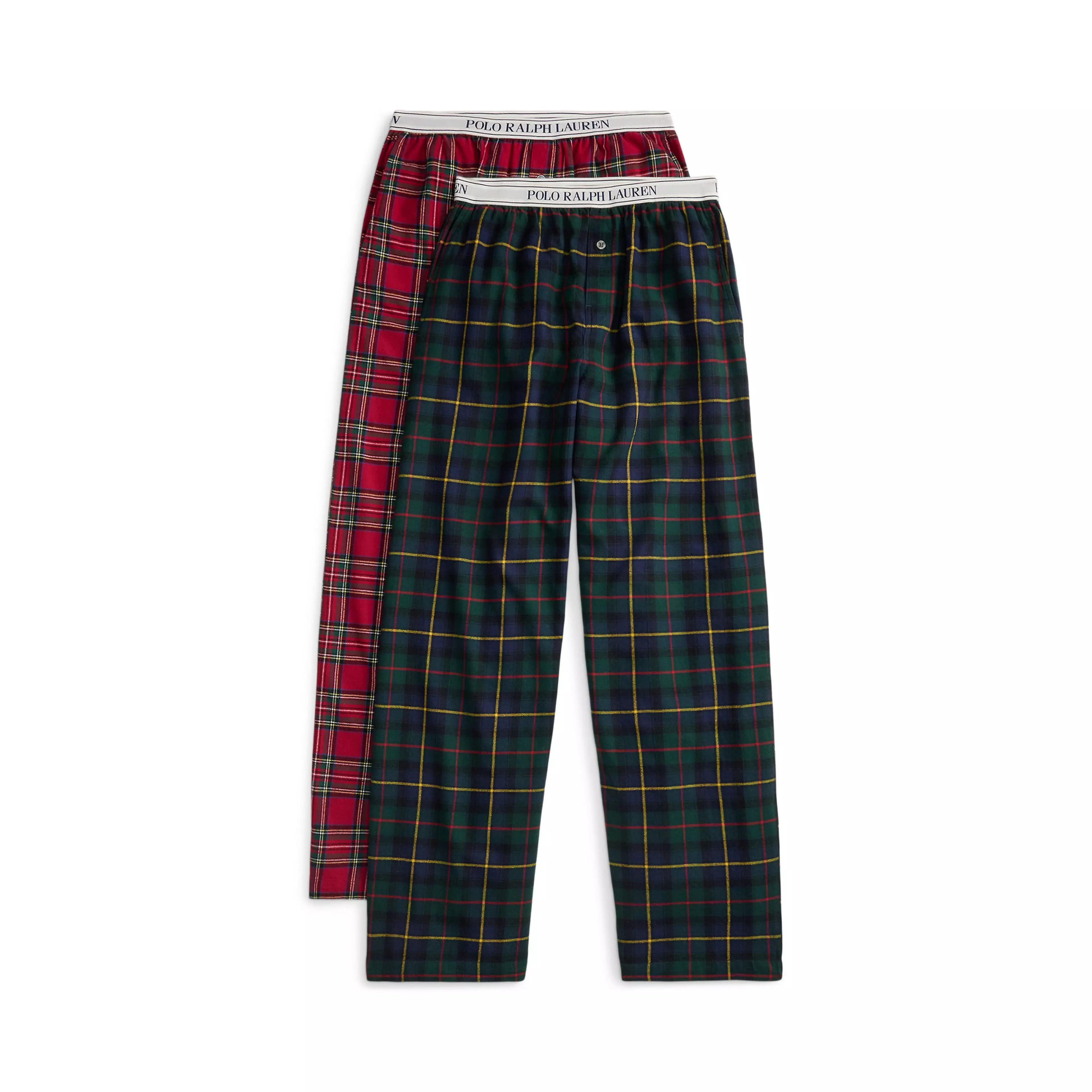 Polo Ralph Lauren | Plaid Flannel Sleep Trouser 2-Pack | Polo Tartan/Stuart