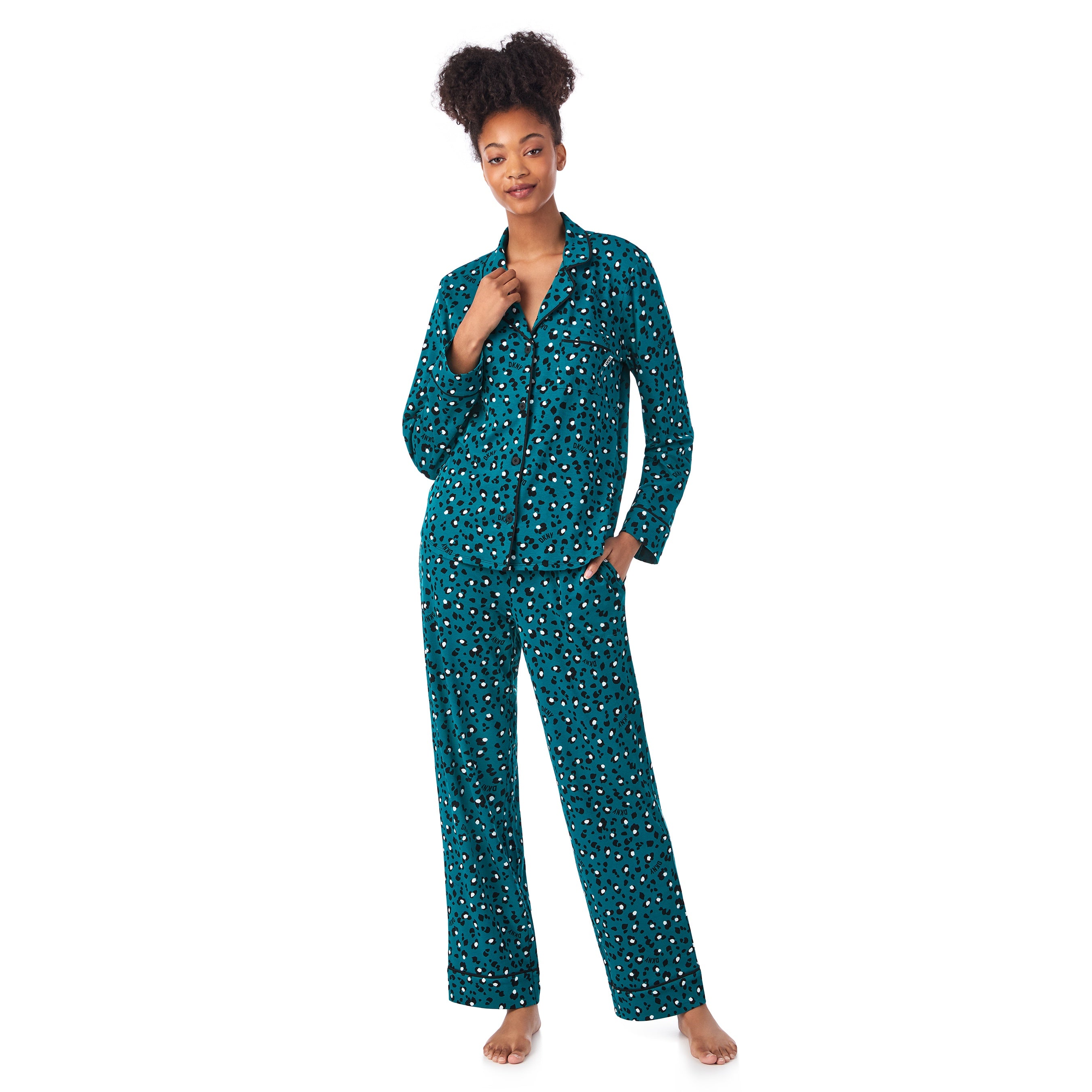 DKNY | Pyjama Set | Green Animal