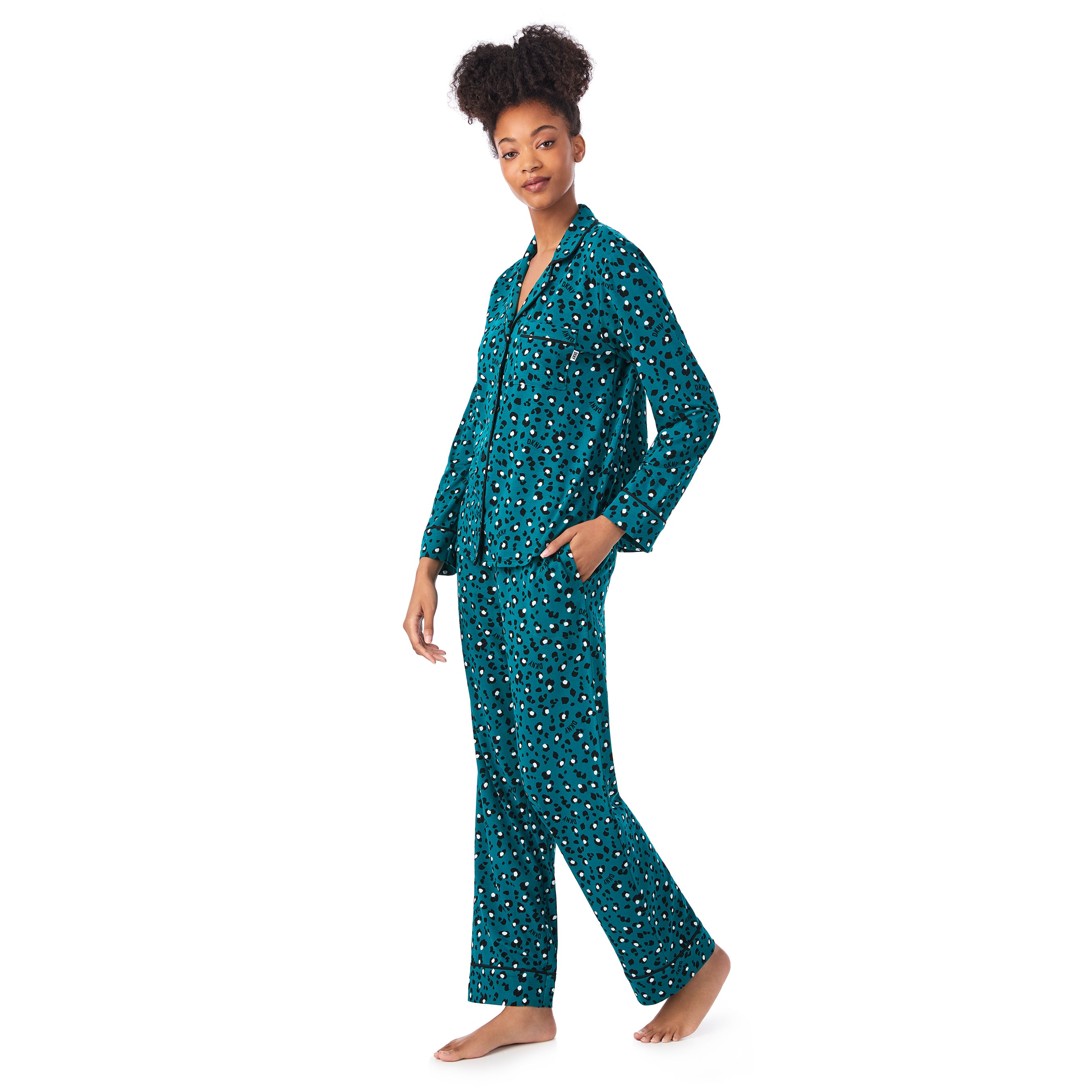 DKNY | Pyjama Set | Green Animal