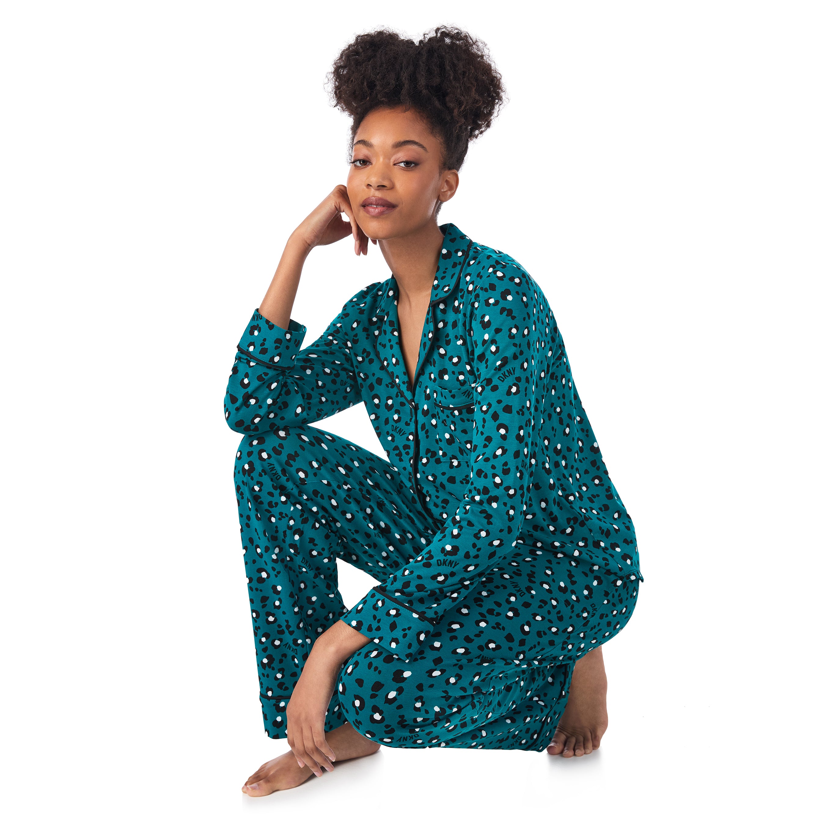 DKNY | Pyjama Set | Green Animal