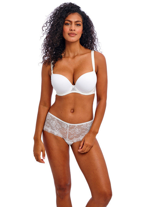 Freya | Fascinate Moulded Plunge Bra | White