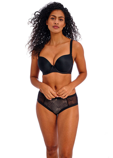 Freya | Deco T-shirt Bra | Black