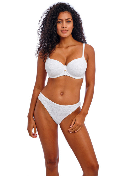 Freya | Nomad Nights Sweetheart Bikini Top | White