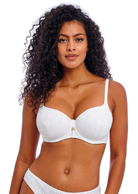 Freya | Nomad Nights Sweetheart Bikini Top | White
