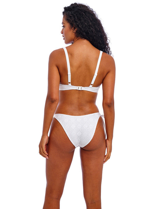 Freya | Nomad Nights High Apex Bikini Top | White