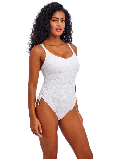 Freya | Nomad Nights Swimsuit | White