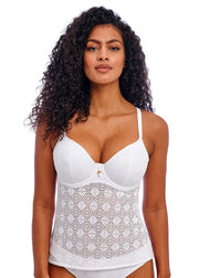 Freya | Nomad Nights Plunge Tankini | White
