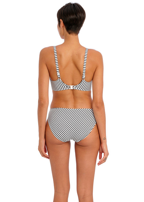 Freya | Jewel Cove Sweetheart Bikini Top | Stripe Black