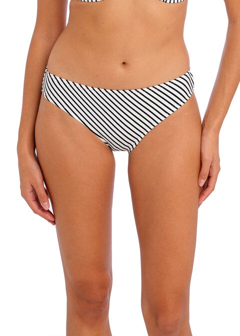 Freya | Jewel Cove Bikini Brief | Stripe Black