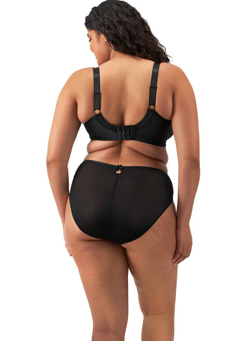 Elomi | Teagan Plunge Bra | Black / Almond