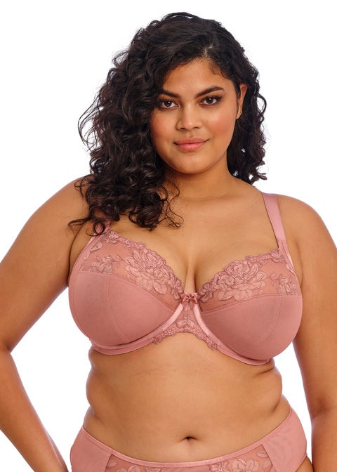 Elomi | Teagan Plunge Bra | Ash Rose
