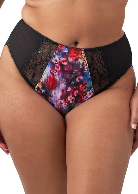 Elomi | Lucie High Leg Brief | Cherry Blossom