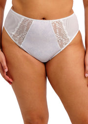 Elomi | Lucie High Leg Brief | White