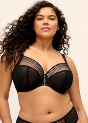 Elomi | Matilda Underwired Plunge Bra | Black