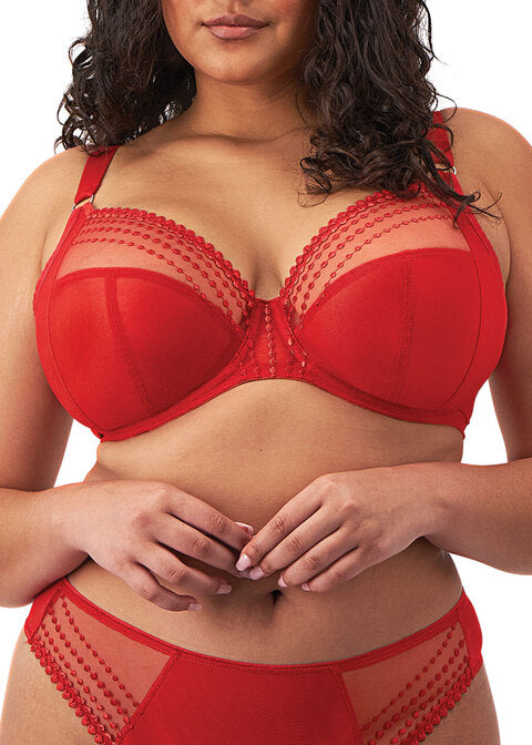 Elomi | Matilda Plunge Bra | Haute Red