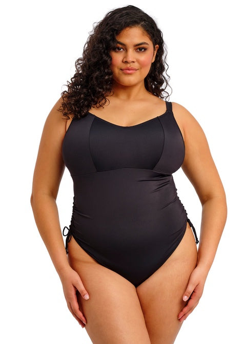 Elomi | Plain Sailing Non Wired Swimsuit | Black