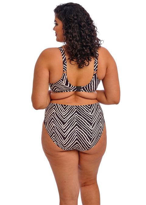 Elomi | Fiji Falls Mid Rise Brief | Black