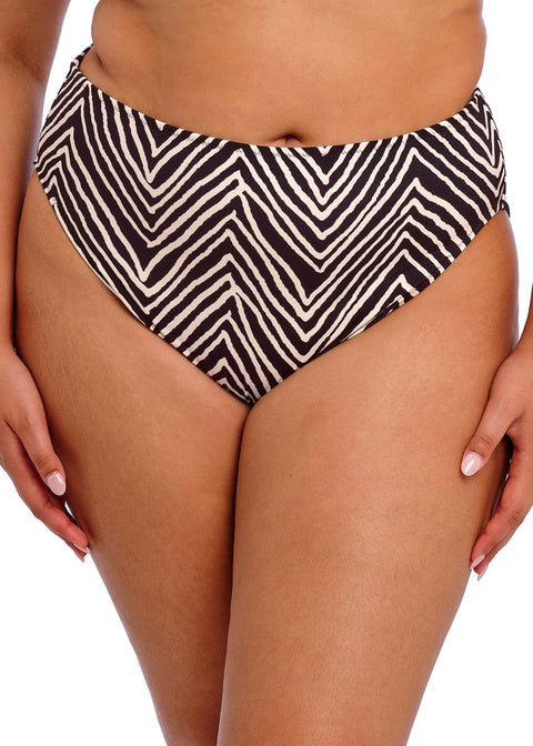 Elomi | Fiji Falls Mid Rise Brief | Black