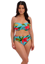 Load image into Gallery viewer, Fantasie | Pichola Twist Bandeau Bikini Top | Aqua
