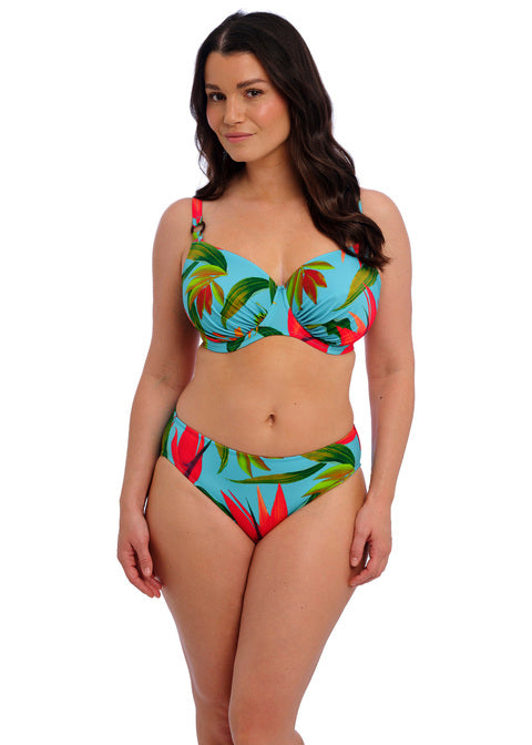 Fantasie | Pichola Mid Rise Bikini Brief | Aqua