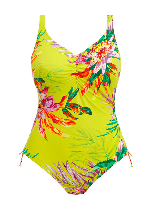 Fantasie | Cala Macarella V-Neck Swimsuit | Zest