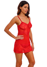 Load image into Gallery viewer, Wacoal | Embrace Lace Chemise | Equestrian Red
