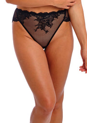 Wacoal | Vivid Attraction High Leg Brief | Black