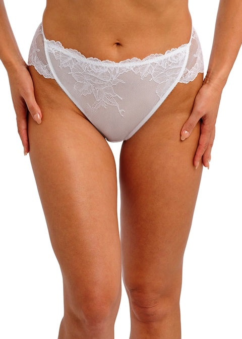 Wacoal | Vivid Attraction High Leg Brief | White