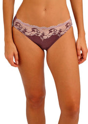 Wacoal | Modern Affair Brief | Rose Brown/ Cradle Pink
