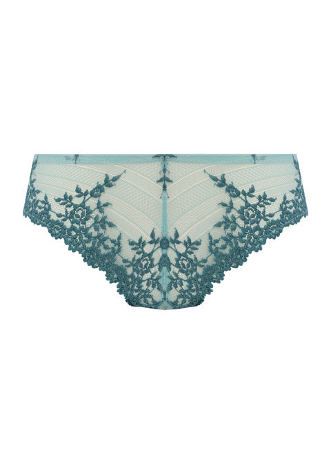 Wacoal | Embrace Lace Tanga | Eggshell Blue