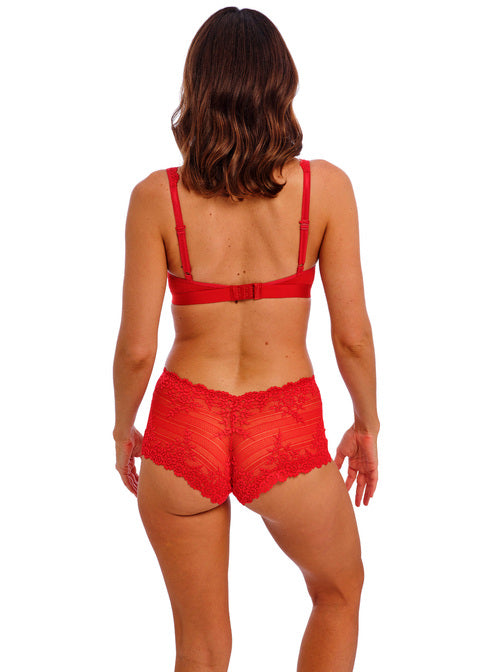 Wacoal | Embrace Lace Bralette | Equestrian Red