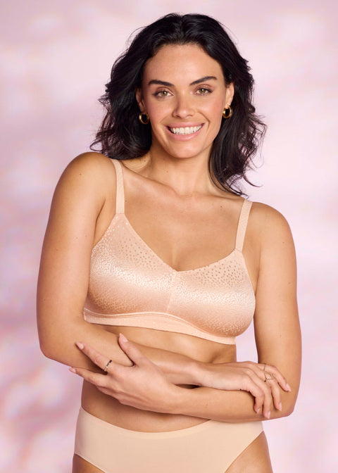 Wacoal | Back Appeal Wire Free Bra | Rose Dust