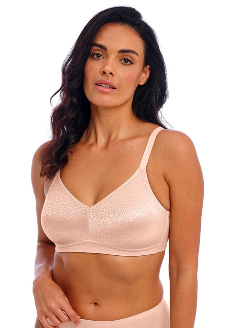 Wacoal | Back Appeal Wire Free Bra | Rose Dust
