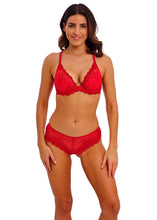 Load image into Gallery viewer, Wacoal | Embrace Lace Plunge | Equestrian Red
