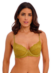 Wacoal | Natsuki Lace Balcony Bra | Antique Gold