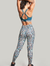 Load image into Gallery viewer, Panache | Ultra Adapt Sports Leggings | Teal Animal Abstract
