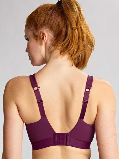 Panache | Endurance Non Padded Wired Sports Bra | Berry / Chalk